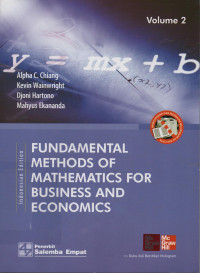 Fundamental Methods Of Mathematics For Business And Economics : Indonesian Edition / Volume 2