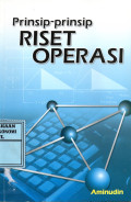 Prinsip- prinsip Riset Operasi