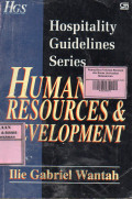 HUMAN RESOURCES & DEVELOPMENT : Hospitality Guidelines Series