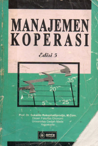 Manajemen Koperasi , edisi 5